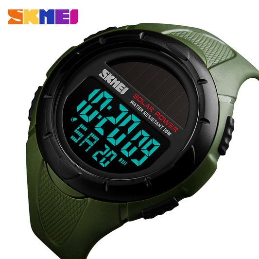 SKMEI 1405 Digital Sports Watch with Black Rubber Strap