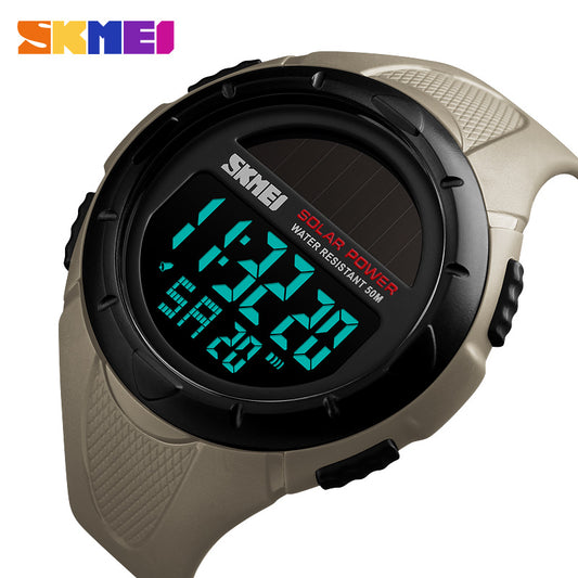 SKMEI 1405 Digital Sports Watch with Black Rubber Strap