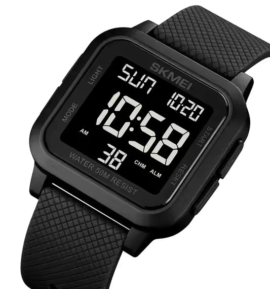 SKMEI 1894 Multifunctional Silicone Strap Digital Watch