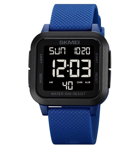 SKMEI 1894 Multifunctional Silicone Strap Digital Watch