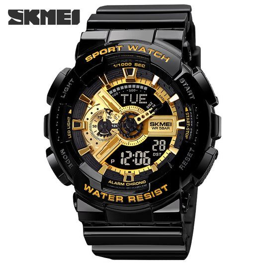 SKMEI 1688 Digital Sports Watch with Multifunctional Analog Display and Water Resistant
