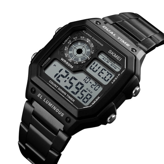 SKMEI 1335 Men's Digital Metal Watch
