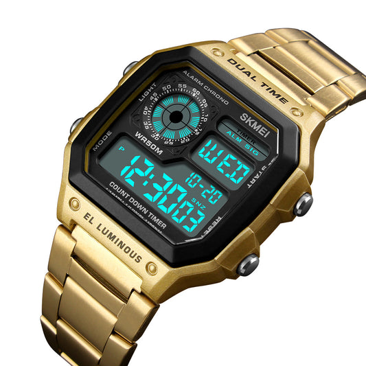 SKMEI 1335 Men's Digital Metal Watch