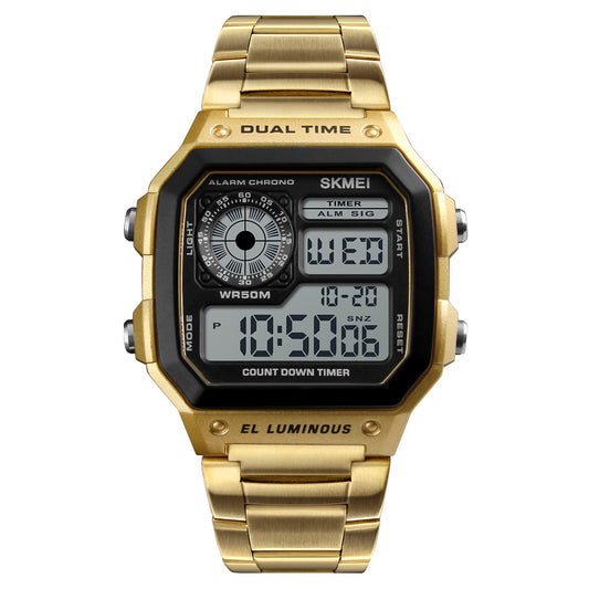 SKMEI 1335 Men's Digital Metal Watch