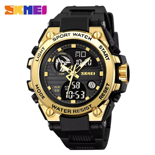 SKMEI 2360 Sports Watch Digital Display x Analog with Flexible Rubber Strap Easy to Wear and Comfortable