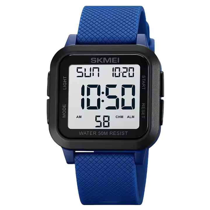 SKMEI 1894 Multifunctional Silicone Strap Digital Watch