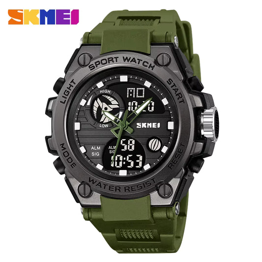 SKMEI 2360 Sports Watch Digital Display x Analog with Flexible Rubber Strap Easy to Wear and Comfortable
