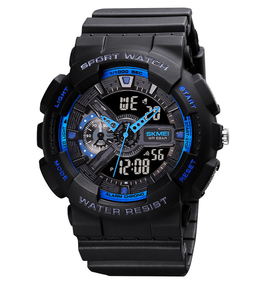 SKMEI 1688 Digital Sports Watch with Multifunctional Analog Display and Water Resistant