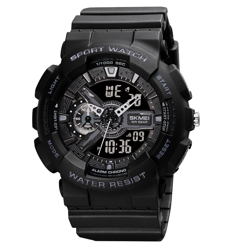SKMEI 1688 Digital Sports Watch with Multifunctional Analog Display and Water Resistant