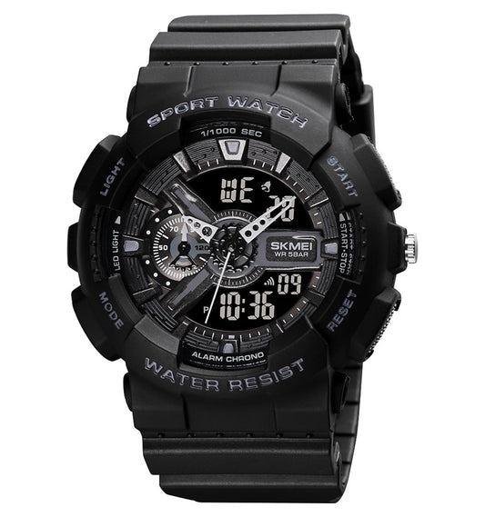 SKMEI 1688 Digital Sports Watch with Multifunctional Analog Display and Water Resistant