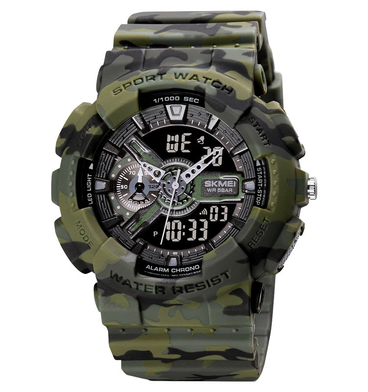 SKMEI 1688 Digital Sports Watch with Multifunctional Analog Display and Water Resistant