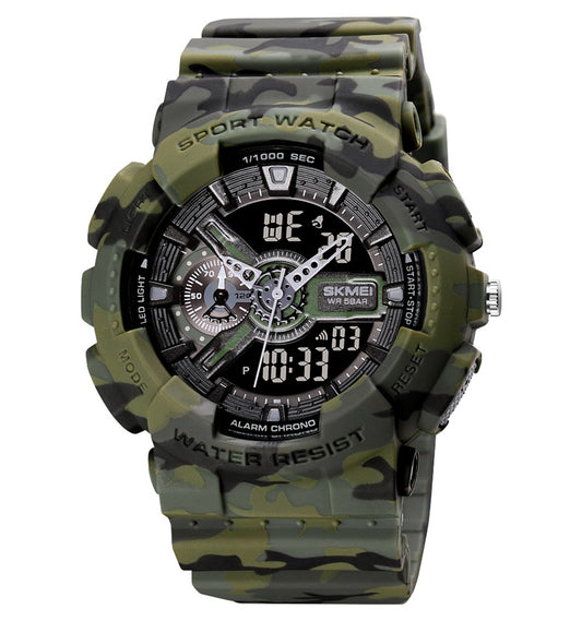SKMEI 1688 Digital Sports Watch with Multifunctional Analog Display and Water Resistant
