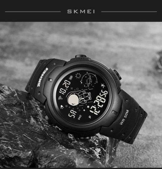 SKMEI 1820 Unisex Astronaut Edition Waterproof Multifunction Sports Watch