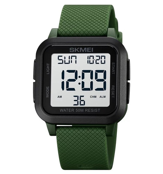 SKMEI 1894 Multifunctional Silicone Strap Digital Watch