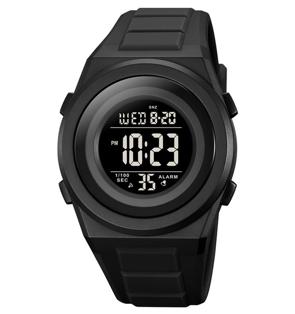 SKMEI 2080 Black & Black Digital Sport Multi-Function Watch