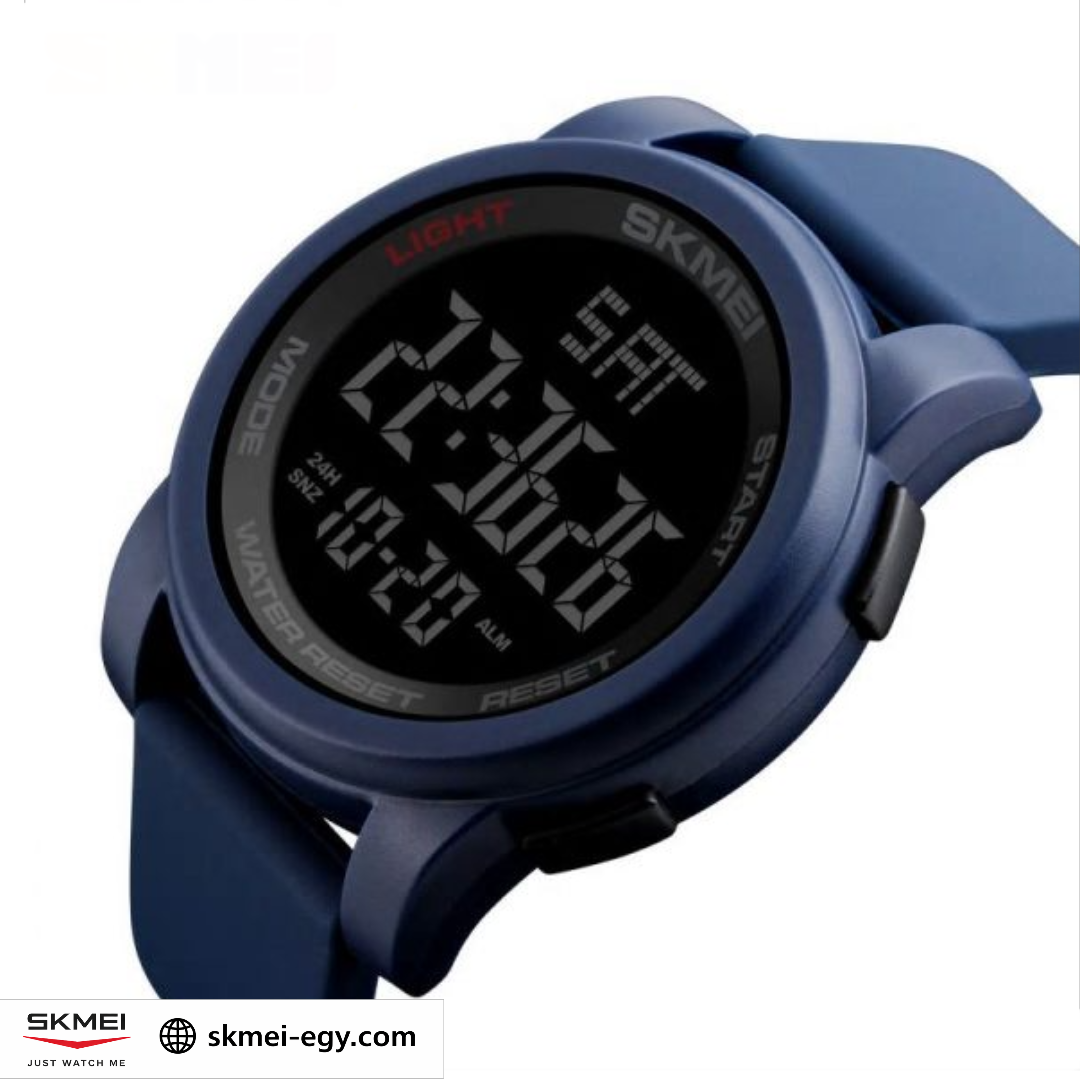 SKMEI 1257 ساعة رياضية عصرية اللون الازرق