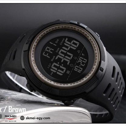 Skmei 1251 Black  ساعة رجالي ديجيتال أنيقة