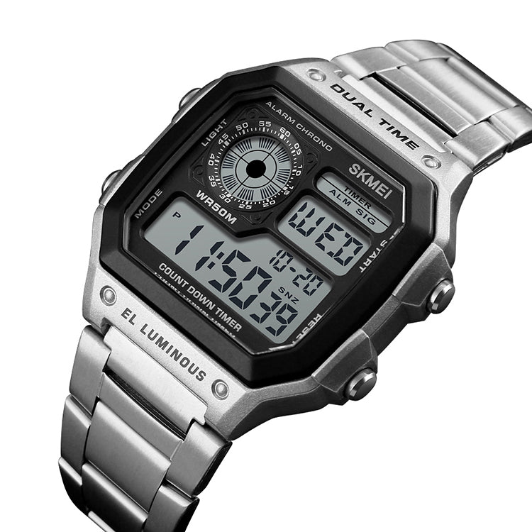SKMEI 1335 Men's Digital Metal Watch