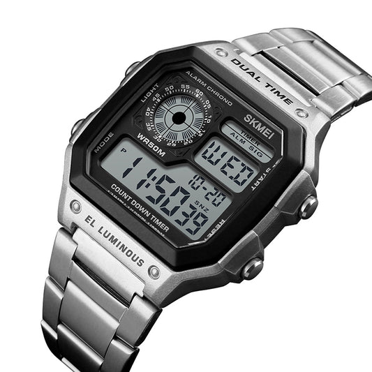 SKMEI 1335 Men's Digital Metal Watch