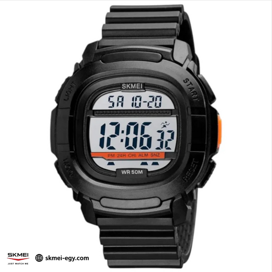 SKMEI 1657 Black&amp;White Multifunctional Digital Sports Watch