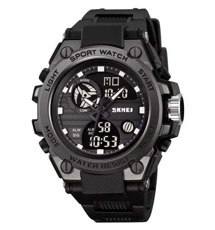 SKMEI 2360 Sports Watch Digital Display x Analog with Flexible Rubber Strap Easy to Wear and Comfortable