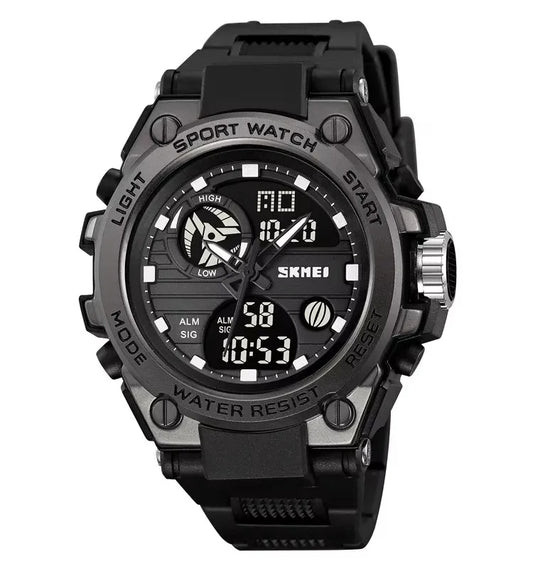 SKMEI 2360 Sports Watch Digital Display x Analog with Flexible Rubber Strap Easy to Wear and Comfortable