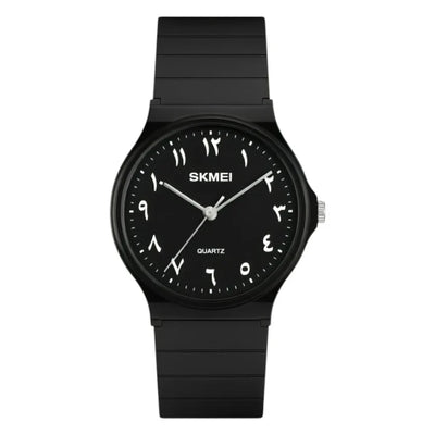 ساعة سكيمي1419  كوارتز نسائية  (أسود&أسود)