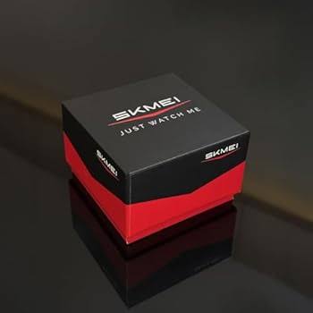Original SKMEI Watch Box — Black & Red