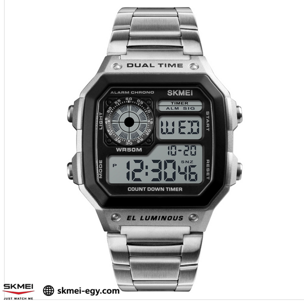 Original SKMEI 1335 Watch (Silver)
