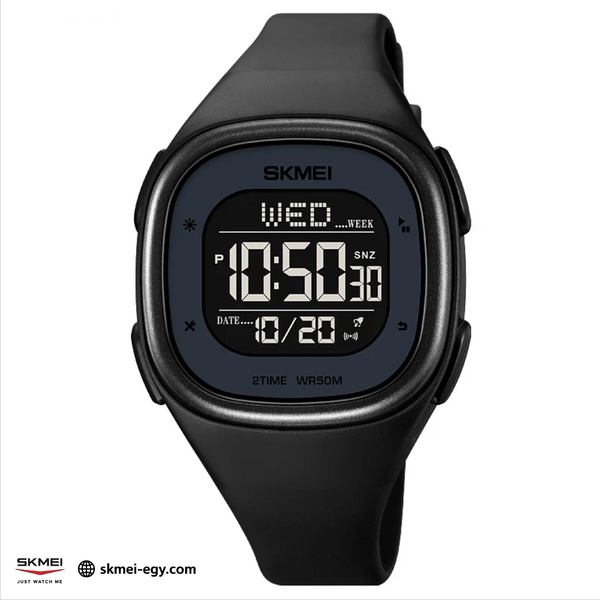 Skmei Black on Black 2137 Digital Sport Multi-function Unisex Watch