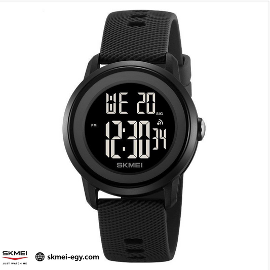 ساعة سكيمي 2218 اللون الاسود رقمية متعددة الوظائف مصممة خصيصًا للأطفال والمراهقين